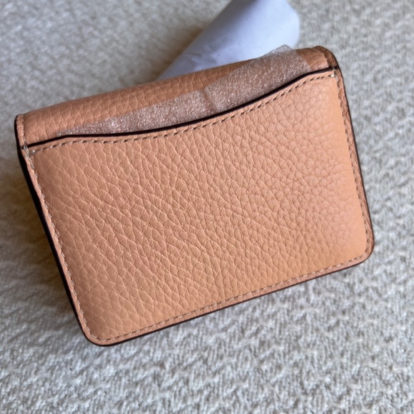 COACH Mini Wallet On A Chain With Floral Whipstitch BRAND NEW WITH TAGS - Picture 10 of 12